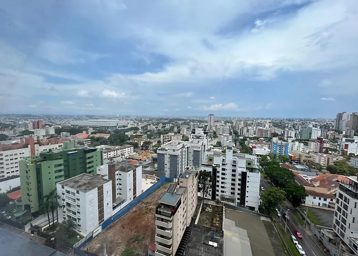 Studio Helbor Stay Batel - Sofisticacao, Conforto, Localizacao E Vista Privilegiada